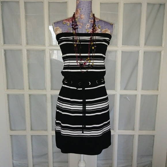 WHBM Strapless Dress/Swim Cover EUC - Picture 2 of 8